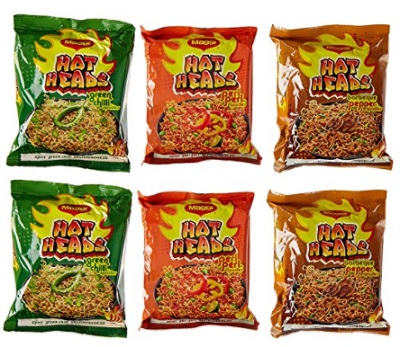 India Desire : Buy Maggi Hotheads Noodles 71g (Pack of 6) at Rs. 90 from Amazon [MRP Rs 120]